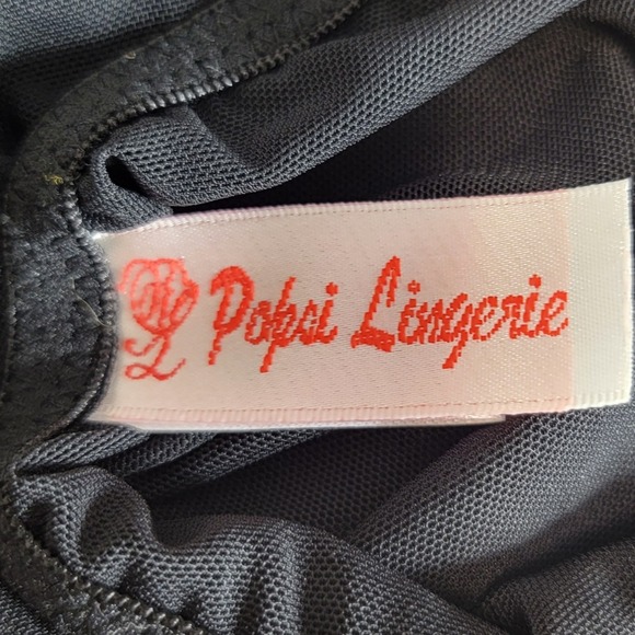 Popsi Sheer Lace‎ Babydoll Lingerie - Size Small - Picture 7 of 8